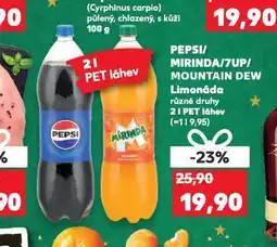 Kaufland Mountain dew nabídka
