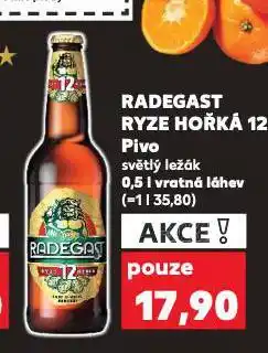 Kaufland Pivo radegast nabídka
