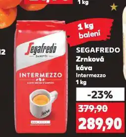 Kaufland Káva segafredo nabídka