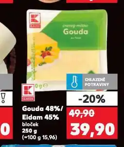 Kaufland Gouda 48% nabídka