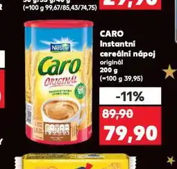 Kaufland Caro instantní cereální nápoj nabídka