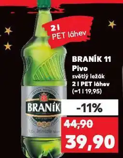 Kaufland Pivo braník nabídka