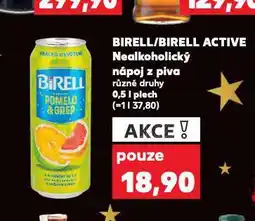 Kaufland Birell active nabídka