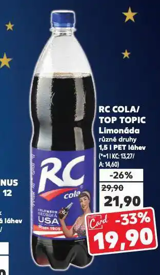 Kaufland Rc cola nabídka