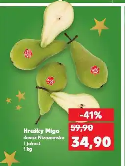 Kaufland Hrušky migo nabídka