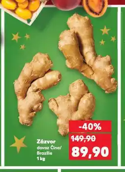 Kaufland Zázvor nabídka