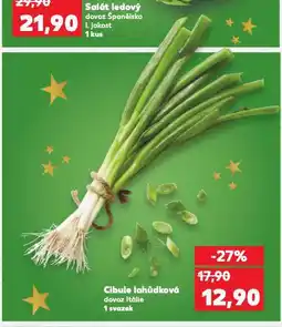 Kaufland Cibule lahůdková nabídka