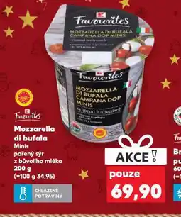 Kaufland Mozzarella di bufala nabídka