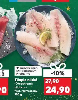 Kaufland Tilapie nilská nabídka