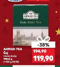 Kaufland Ahmad čaj nabídka