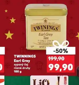 Kaufland Twinnings earl grey čaj nabídka