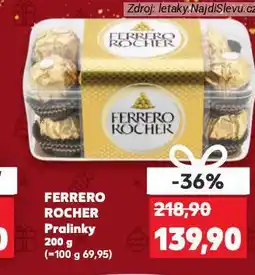 Kaufland Ferrero rocher nabídka