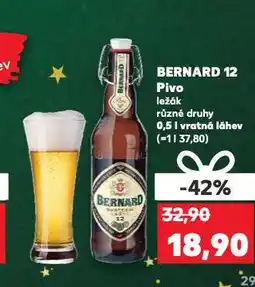 Kaufland Pivo bernard nabídka