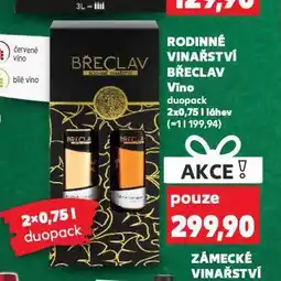 Kaufland Rodinné vinařství břeclav nabídka