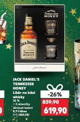 Kaufland Jack daniel's tennessee honey nabídka