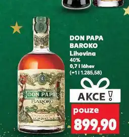 Kaufland Don papa baroko nabídka