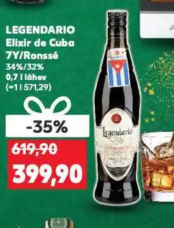Kaufland Legendario elixi de cuba nabídka