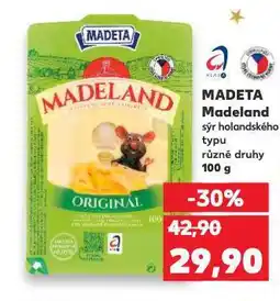 Kaufland Madeta madeland sýr nabídka