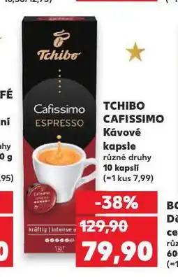Kaufland Tchibo kávové kapsle nabídka