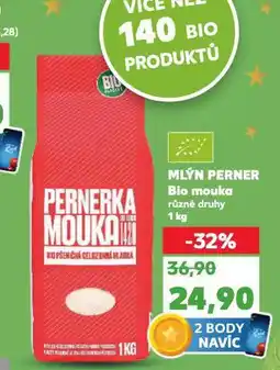 Kaufland Mlýn pernerka bio mouka nabídka