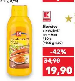 Kaufland Hořčice nabídka