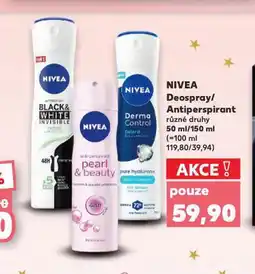 Kaufland Nivea deospray nabídka