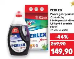 Kaufland Perlex prací gel nabídka