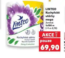 Kaufland Linteo kuchyňské utěrky nabídka