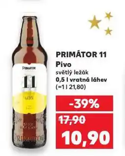 Kaufland Pivo primátor nabídka