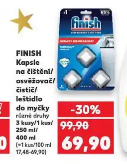 Kaufland Finish čistič myčky nabídka
