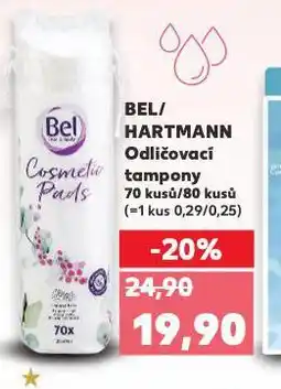 Kaufland Bel odličovací tampony nabídka