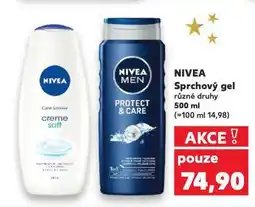 Kaufland Nivea sprchový gel nabídka