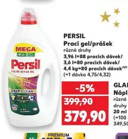 Kaufland Persil prací gel nabídka