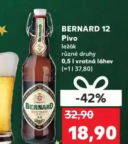 Kaufland BERNARD 12 Pivo ležák nabídka