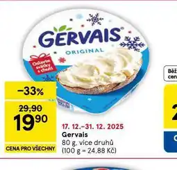 Tesco Gervais nabídka