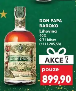 Kaufland DON PAPA BAROKO Lihovina nabídka