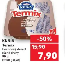 Kaufland KUNIN Termix nabídka