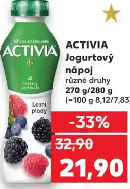 Kaufland ACTIVIA Jogurtový nápoj nabídka