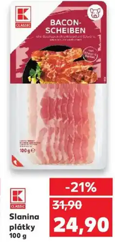 Kaufland Slanina plátky nabídka