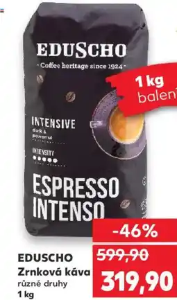 Kaufland EDUSCHO Zrnková káva nabídka