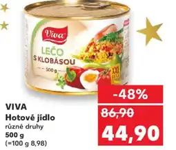 Kaufland VIVA Hotové jídlo nabídka