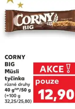 Kaufland CORNY BIG Müsli tyčinka nabídka