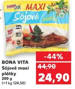 Kaufland BONA VITA Sójové maxi plátky nabídka