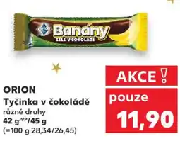 Kaufland ORION Tyčinka v čokoládě nabídka