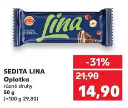 Kaufland SEDITA Lina Oplatka nabídka