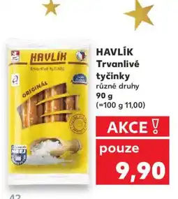 Kaufland HAVLÍK Trvanlivé tyčinky nabídka