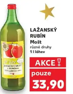 Kaufland LAŽANSKÝ RUBÍN Mošt nabídka