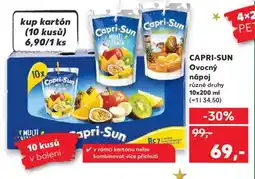 Kaufland CAPRI-SUN Ovocný nápoj nabídka