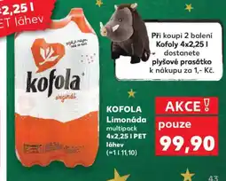 Kaufland KOFOLA Limonáda multipack nabídka