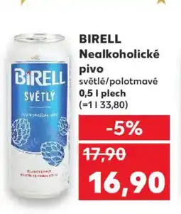 Kaufland BIRELL Nealkoholické pivo nabídka
